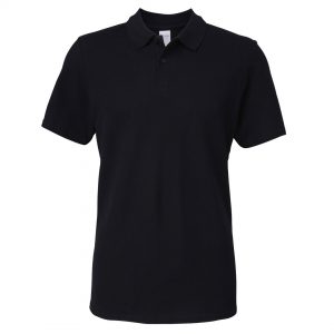 mens polo black