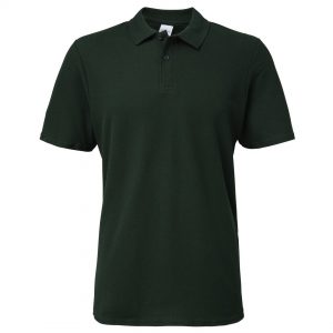 mens polo forest green