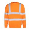 orange hi-vis sweatshirt