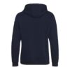 zipped hoody navy reverse