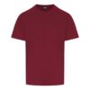 burgundy t-shirt