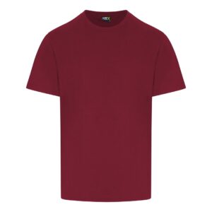 burgundy t-shirt