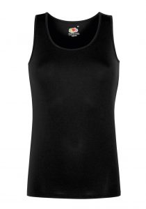 ladies vest black