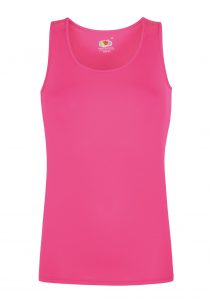 ladies vest fuchsia