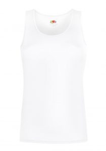 ladies vest white