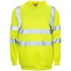 hi vis hoody yellow