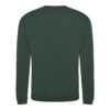 bottle green sweatshirt back