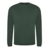 bottle green sweatshirt