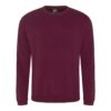 burgundy sweatshirt