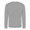 heather grey sweatshirt back