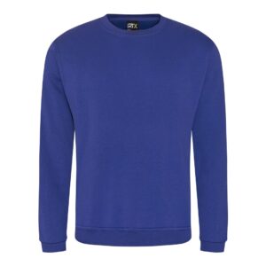 royal blue sweatshirt