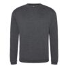 solid grey sweatshirt