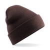 Cuffed Beanie chocolate