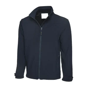 navy softshell jacket