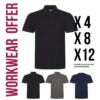 workwear polo tshirt paCKS