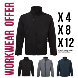 workwear softshell jacket offers