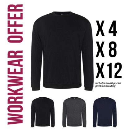 workwear sweatshirt offer