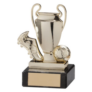 football mock cup trophy
