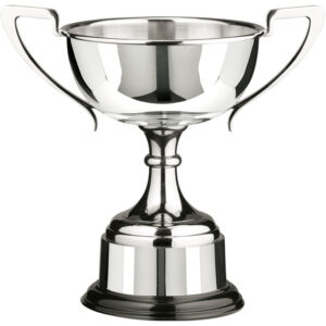 nickel plated cup trophy