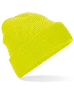 yellow patch beanie thinsulate
