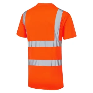 orange hi-vis t-shirt reverse