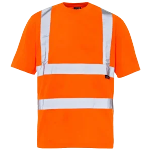 orange hi-vis t-shirt