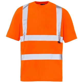 orange hi-vis t-shirt